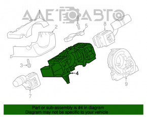 Blocul de comutatoare de sub volan pentru Mazda CX-9 16-