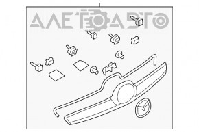 Молдинг крышки багажника Mazda6 09-13