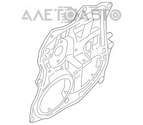 Geam electric cu motor spate stânga Mazda6 09-13