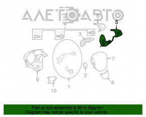 Butonul de control de pe volanul Mazda6 09-13