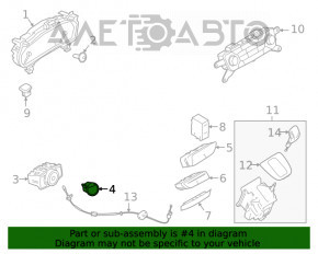 Кнопка start-stop Ford Escape MK4 20-22