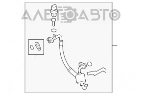 Bobina de condensare a compresorului de aer condiționat Ford Flex 13-19