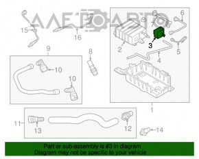 Клапан абсорбера Ford Explorer 20-