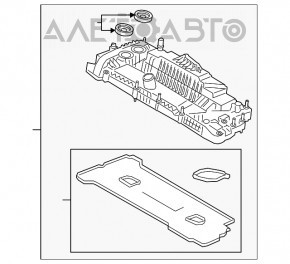 Крышка клапаная Ford Explorer 20- 2.3T