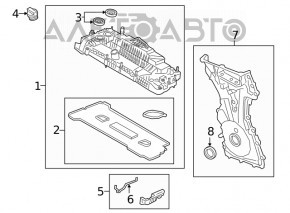 Крышка клапаная Ford Explorer 20- 2.3T