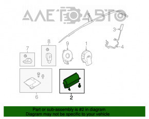 Подушка безопасности airbag пассажирская в торпеде Infiniti FX35 FX45 03-08