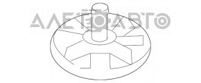 Suport roată de rezervă Mazda CX-5 13-16 pentru rerulare nou original OEM