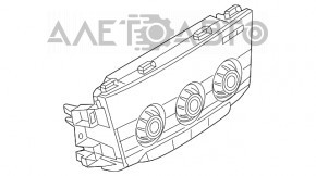 Controlul climatizării pentru Mazda CX-5 13-15 auto.