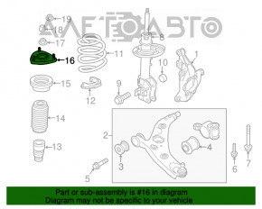 Опора амортизатора передняя левая Mazda 3 14-18 BM новый OEM оригинал