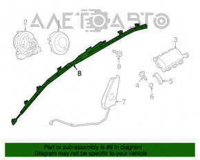 Perna de aerbag laterală stânga Mazda CX-5 13-16