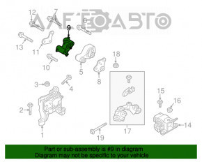 Кронштейн подушки двигателя задний Mazda 6 13-17