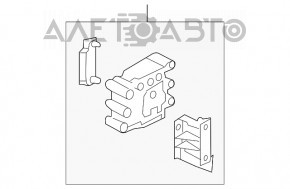 Actuator motor pentru ventilatorul de încălzire Mazda 6 13-21