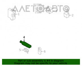 Антенна Keyless Mazda CX-5 13-16