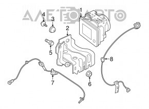 ABS ABS Mazda CX-5 13-16