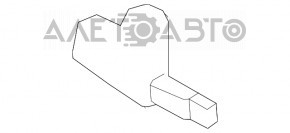 Senzor ABS spate stânga VW Passat b8 16-19 SUA nou neoriginal