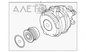 Генератор Ford Explorer 20-22 2.3T