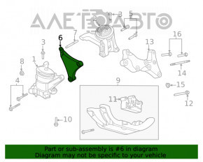 Suport motor dreapta Ford Explorer 20- 2.3T