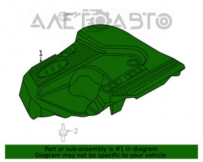 Capacul motorului Ford Explorer 20- 2.3T tip 2