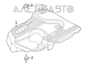 Capacul motorului Ford Explorer 20- 2.3T tip 2