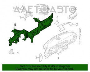 Труба подторпедная усиление Ford Explorer 20-