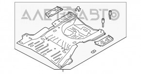 Cotul portbagajului Ford Explorer 20-