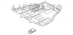 Protecția motorului Mazda CX-7 06-09