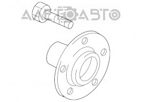 Butuc fata dreapta Mazda CX-7 06-09 nou original OEM