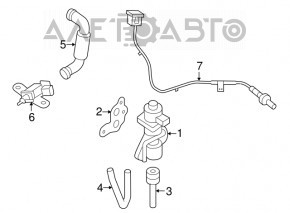 Sonda lambda pentru a doua generație Mazda3 2.3 03-08