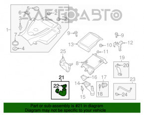 Патрубки интеркулера Mazda CX-7 06-09