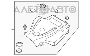 Накладка двигателя Mazda CX-7 06-09