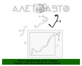 Лямбда-зонд второй Mazda3 MPS 09-13