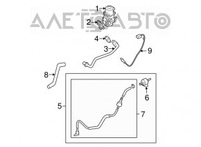 Лямбда-зонд второй Mazda3 MPS 09-13