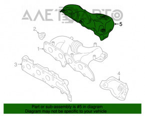 Protecția colectorului pentru Mazda CX-7 06-09