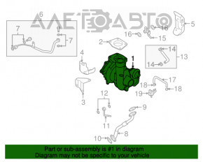 Compresor turbo Mazda3 MPS 09-13