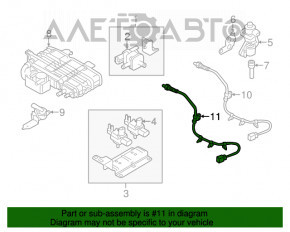 Sonda lambda pentru a doua generație Mazda6 09-13 2.5