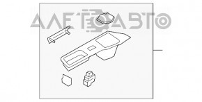 Capacul de control al geamului electric din spatele dreapta al Ford Explorer 20-