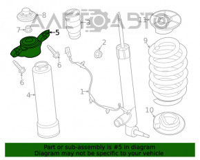 Опора амортизатора задняя правая Ford Explorer 20-