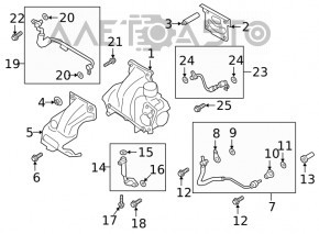 Turbina Ford Explorer 20- 2.3T 97k