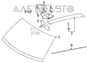 Capacul amortizorului frontal exterior dreapta Ford Explorer 20-