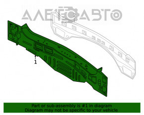 Panoul din spate al unui Ford Explorer 20- are 2 piese