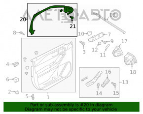 Capac usa interioara fata dreapta Ford Explorer 20-