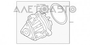 Помпа водяная Ford Explorer 20- 2.3T