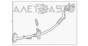 Трубка ЕГР Ford Explorer 20- 2.3T