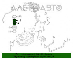 Pompă de combustibil Mazda3 2.3 03-08