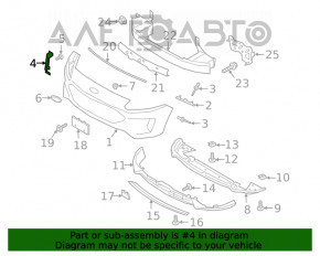 Capacul farului stâng Ford Escape MK4 20-22