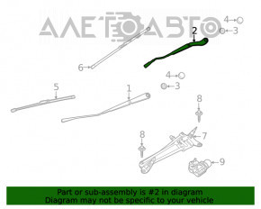 Поводок дворника левый Ford Escape MK4 20-