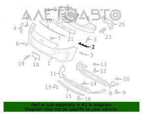 Suportul de bara fata stanga Ford Escape MK4 20-