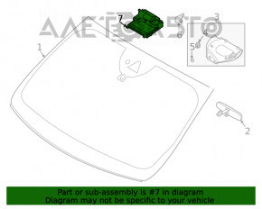 Camera de monitorizare a benzii pentru Ford Escape MK4 20