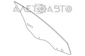 Geamul ușii din față stânga a Ford Escape MK4 20-22