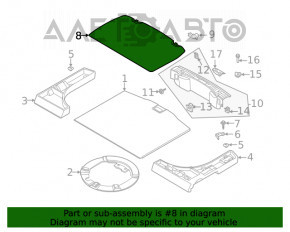 Capota portbagajului Ford Escape MK4 20-